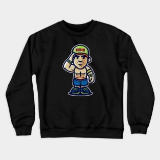 JC the Wrestler Crewneck Sweatshirt